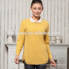 factory producing women's cashmere jacquard sweater